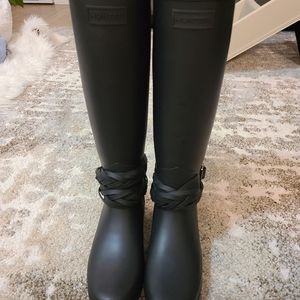 Hunter rain boots womans size 6